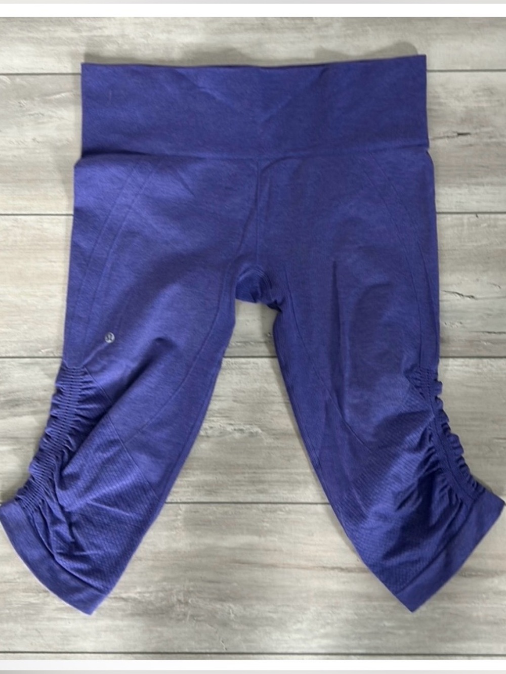 Lululemon Ruched Capri Leggings